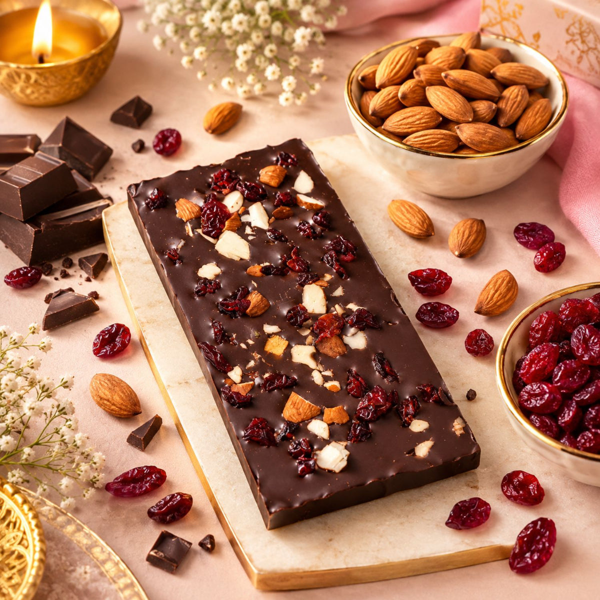 Expelite Diwali Chocolate Gift Bar – 100g