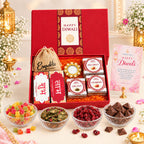Expelite Diwali Gourmet Gift Hamper with Dry Fruits & Chocolates
