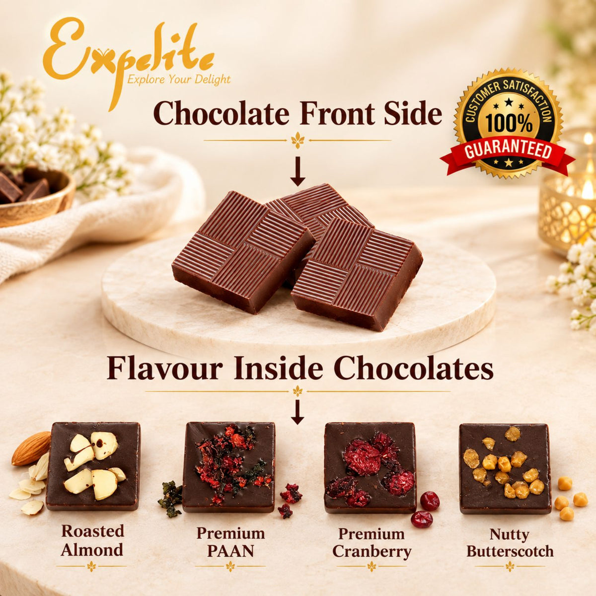 Expelite Diwali Chocolate Gift Box – 12 Pieces