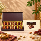 Khetika Nutty Dates Gift Box – Almond, Cashew & Pistachio | 120g