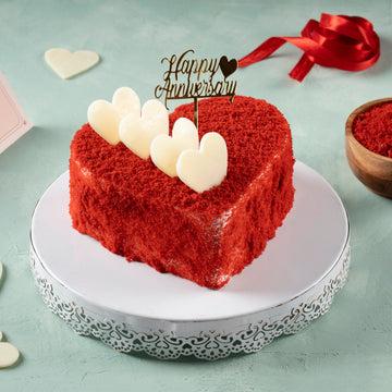Anniversary Special Red Velvet Cake