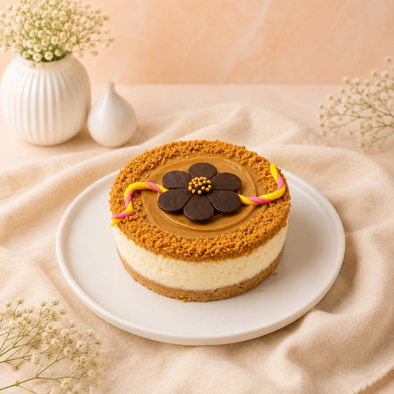 Rakhi Bento Biscoff Cheesecake (300 Gm)
