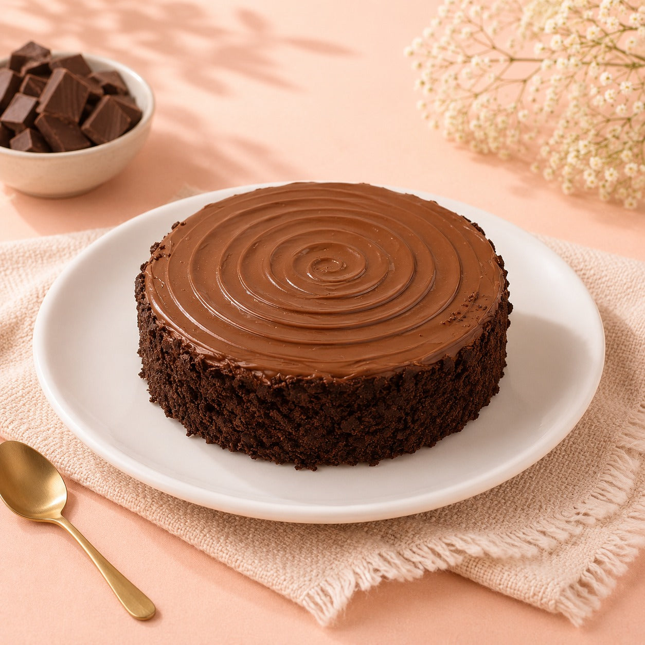 Bento Nutella Truffle Cake (300 Gm)