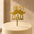 Best Dad Tag (1 Pc)