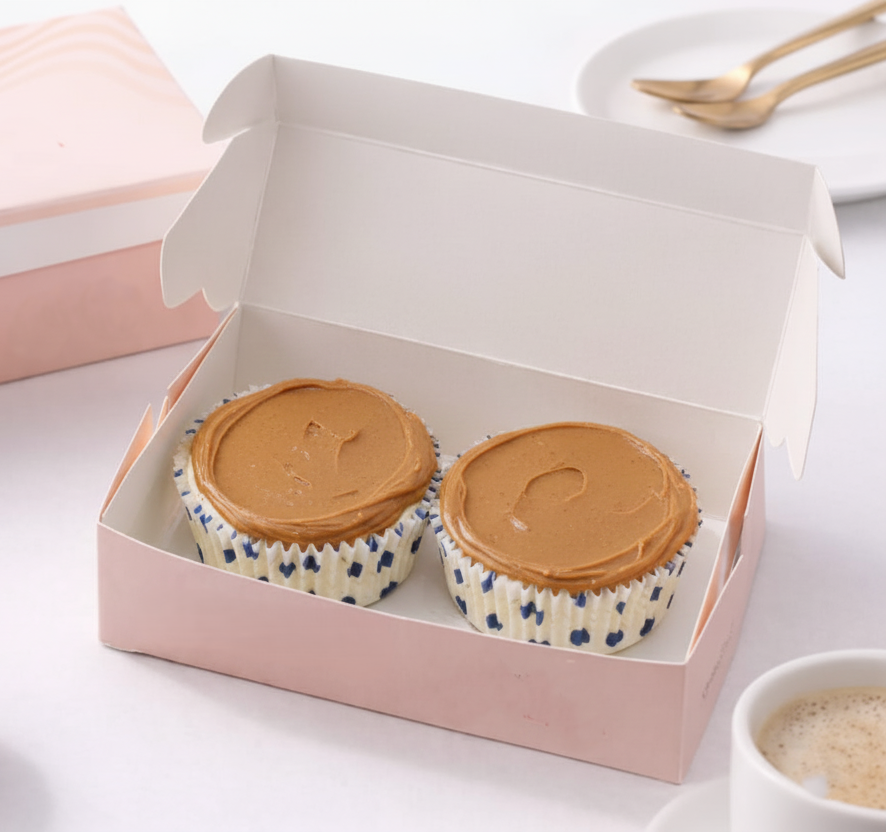 Biscoff Cheese Cupcakes (Set of 2)