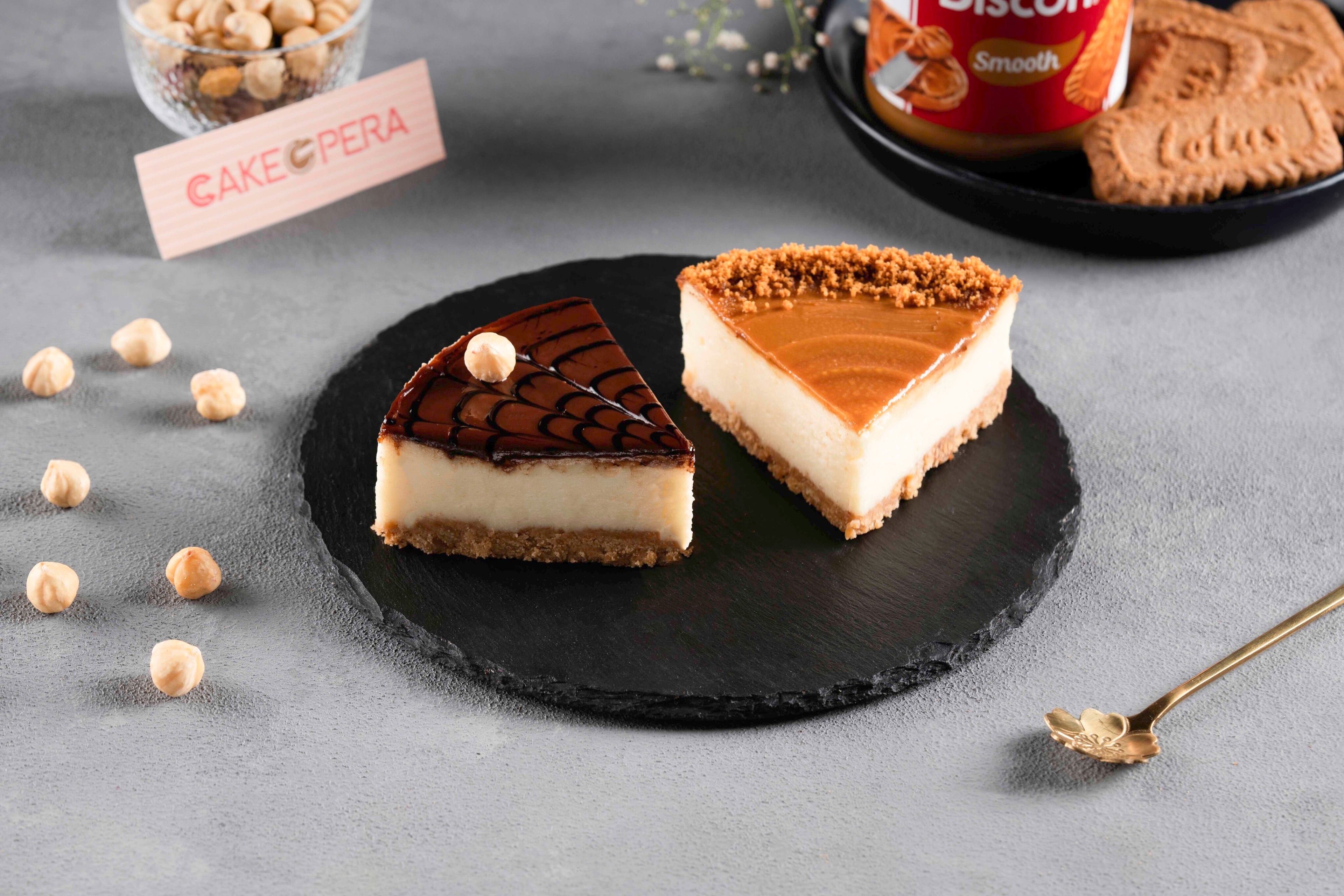 Biscoff & Nutella Cheese Slices Combo