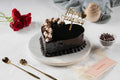 Choco Heart Anniversary Cake (500 Gm)