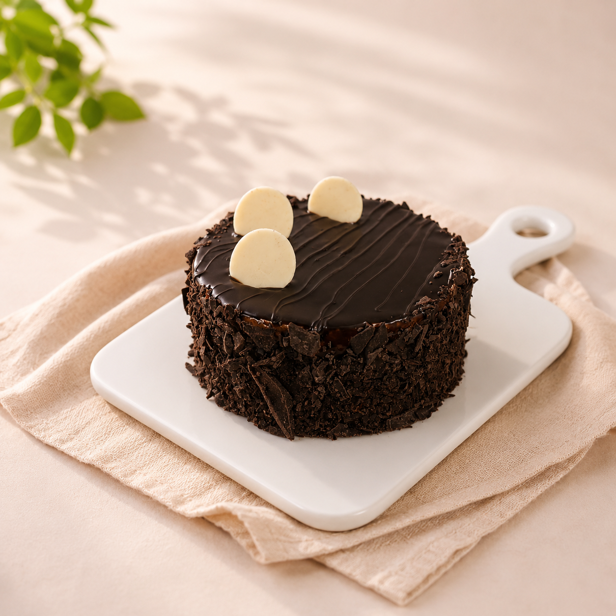 Choco Vanilla Bento Cake (300 Gm)