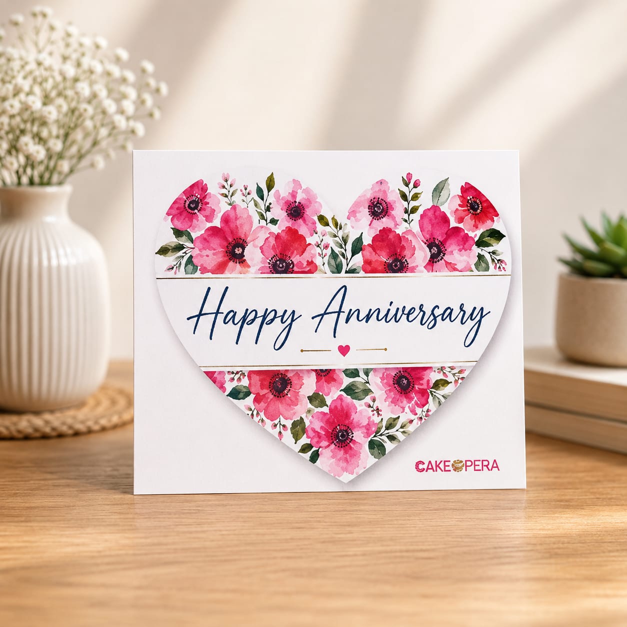 Happy Anniversary Card (1 Pcs)