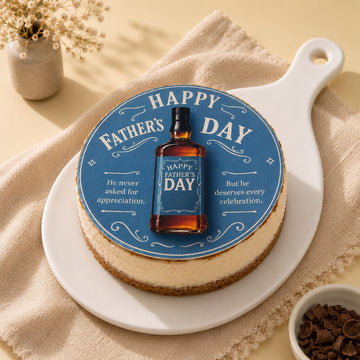 Father's Day JD Biscoff Bento Poster Cheesecake (300 Gm)