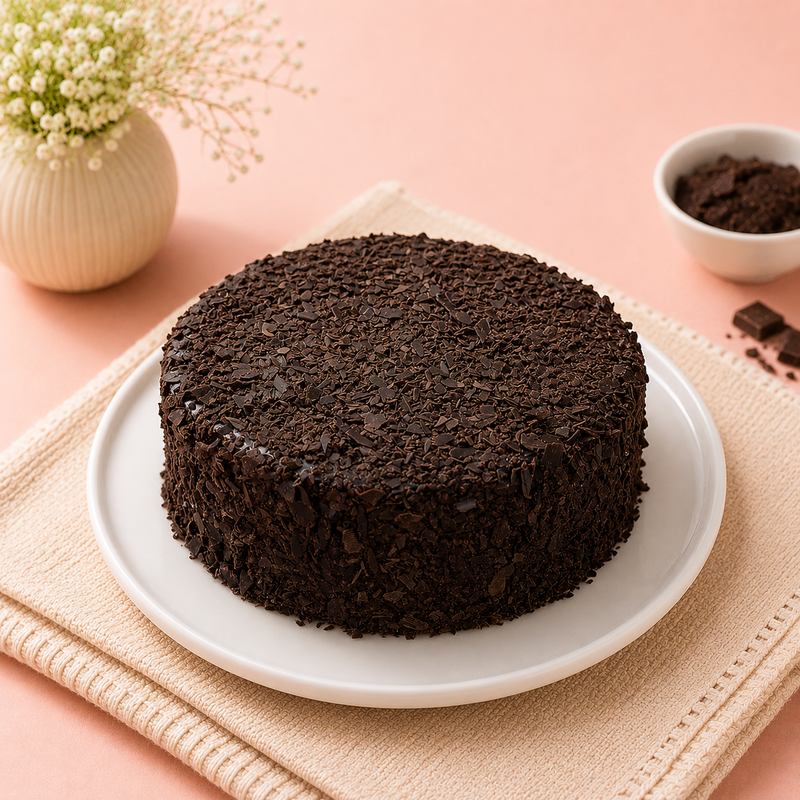 Lavish Choco Cream Cake (500 Gm)