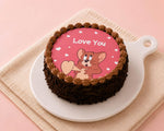 Love You Truffle Bento Poster Cake (300 Gm)