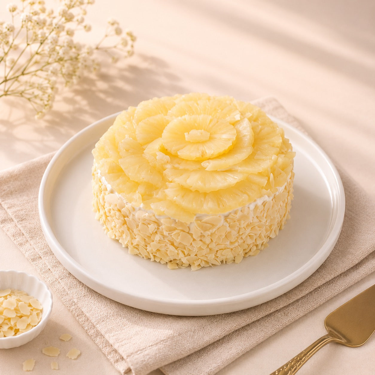 Pineapple Cake (500 Gm)