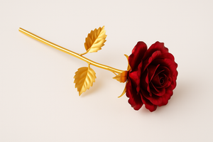 Metal Rose (1 Pc)